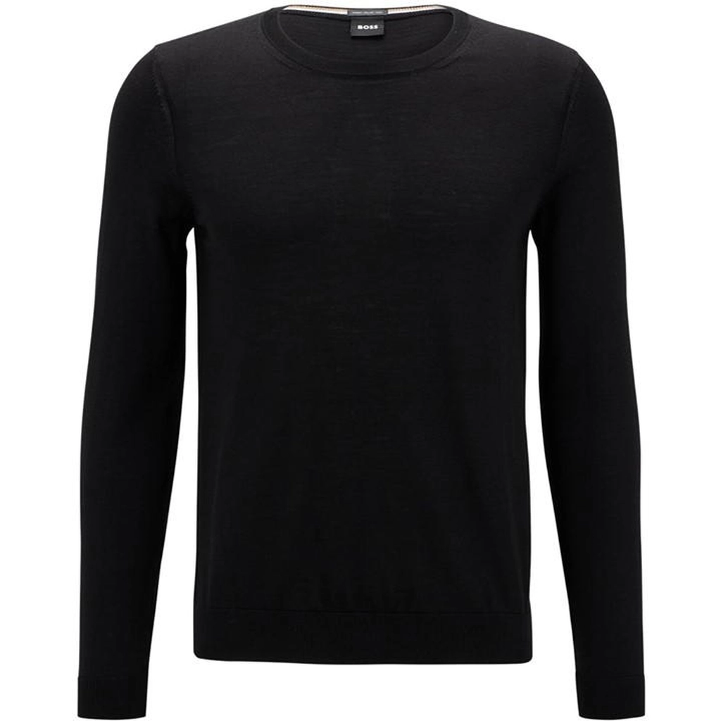 Hugo Boss Leno Knit Jumper - Black